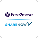 SHARE NOW und Free2move