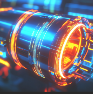 Weergave van het model van een energiebeheersysteem voor een waterstofauto.