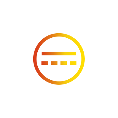 Vectorafbeelding van het gelijkstroomsymbool.