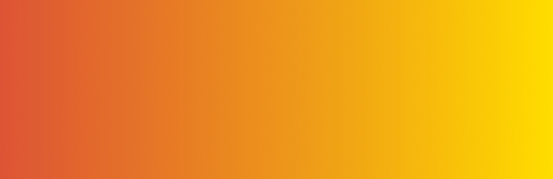 Gradient von orange zu gelb.